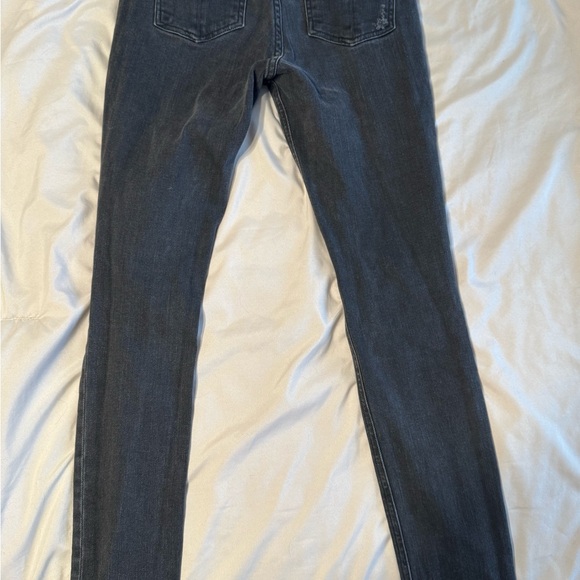 rag & bone Black Ripped Skinny Jeans - Picture 3 of 5
